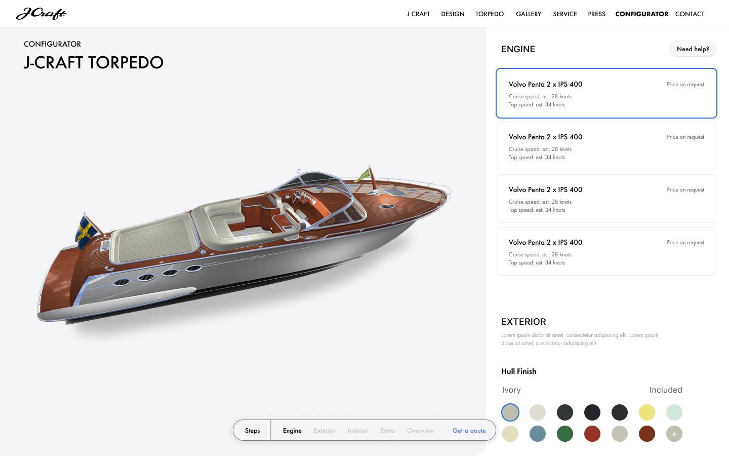 Design showcase